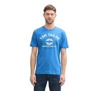 TOM TAILOR 1037735 T-Shirt, 11356-Bleu Saphir, L Hommes