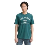 TOM TAILOR 1037735 T-Shirt, 14171-Jasper Green, M Hommes