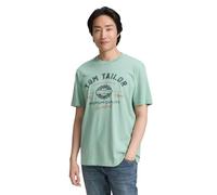 TOM TAILOR 1037735 T-Shirt, 22577-Dust Green, M Hommes