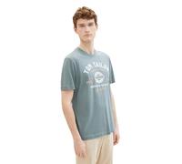 TOM TAILOR 1037735 T-Shirt, 27475-gris Menthe, M Homme
