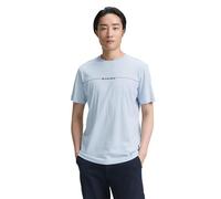 TOM TAILOR 1037803 T-Shirt, 13302-Light Metal Blue, XL Hommes