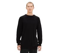 TOM TAILOR 1038238 Sweater, 29999-Noir, XXL Homme