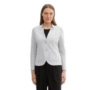 TOM TAILOR 1038703 Blazer, 33774-New Light Grey Melange, L Femmes