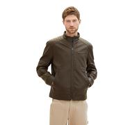 TOM TAILOR 1038917 Blouson en Simili-Cuir, 30513-buffalo Brown Fake Leather, 3XL Homme