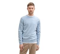 TOM TAILOR 1039810 Pull-Over, 37709-Light Dove Blue Melange, XL Homme