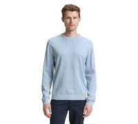 TOM TAILOR 1039810 Pull-Over, 38676-Light Metal Blue Melange, XL Homme