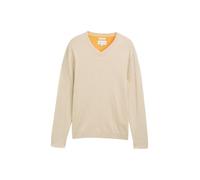 TOM TAILOR 1039811 Pull-Over Homme, 28596 - Beige Doux, XL