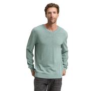 Tom Tailor 1039811 Pull-Over Homme, 28732 - Dark Smoke Green Melange, XXL