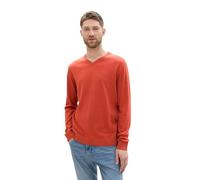 TOM TAILOR 1039811 Pull-Over Homme, 36301 - Blood Orange Melange, 3XL