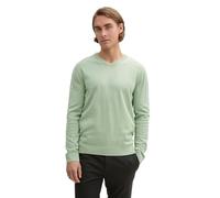 Tom Tailor 1039811 Pull-Over Homme, 37098 - Spring Green Melange, L