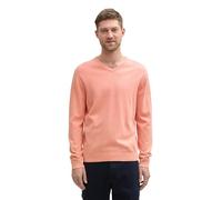 TOM TAILOR 1039811 Pull-Over Homme, 37383 - Hazy Coral Rose Melange, XL