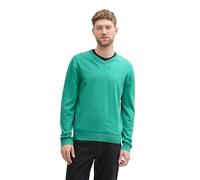 TOM TAILOR 1039811 Pull-Over Homme, 37437 - Bright Jade Green Melange, XL
