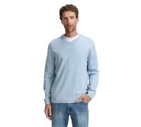 Tom Tailor 1039811 Pull-Over Homme, 38676 - Light Metal Blue Melange, 3XL