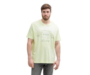 TOM TAILOR 1039944 T-Shirt, 29078-lime Cream Green, 4XL Hommes