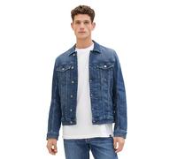 TOM TAILOR 1040165 Blouson en Jean, 10119-Bleu Denim usé, S Homme