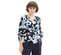 TOM TAILOR 1040308 Blouse, 34757-Blue Geometric Print, 36 Femme