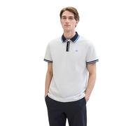TOM TAILOR 1040822 Polo, 27054-Offwhite Streaky Two Tone, XXXL Homme