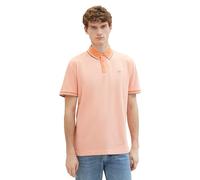 TOM TAILOR 1040822 Polo, 35202-white Orange Twotone, XXXL Homme