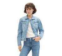 TOM TAILOR 1041047 Blouson en Jean, 10142-Bleu Clair, XXL Femme