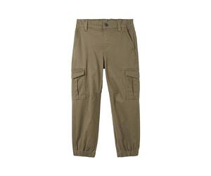 TOM TAILOR 1041062, Pantalon Cargo régulier Garçon, 10415 - Dusty Olive Green,