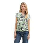 Tom Tailor 1045238 Short Sleeve Blouse Vert 40 Femme