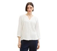 TOM TAILOR 1041676 Blouse, 10315-Whisper White, 38 Femme