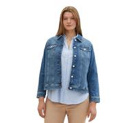 TOM TAILOR 1042191 Blouson en Jean, 10110-Blue Denim, 48 Femme