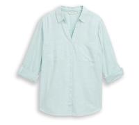 Tom Tailor Women + Chemisier bleu pastel, Taille XXXL