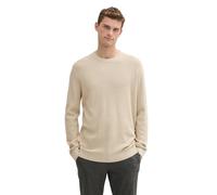 TOM TAILOR 1042453 Pull-Over, 28596-soft Beige Melange, XL Homme