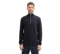 TOM TAILOR 1042454 Pull-Over, 13160 - Mélange Bleu Marine tricoté, XL Homme