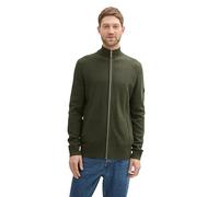 TOM TAILOR 1042455 Cardigan, 36230-Rosin Green Melange, XXL Homme