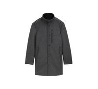 TOM TAILOR 1042475 Manteau de Laine, 30500-Gris foncé et Noir à Chevrons, XL Hommes