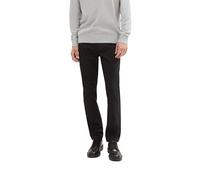 TOM TAILOR 1042562 Pantalon régulier, 29999-Noir, 28W x 32L Homme