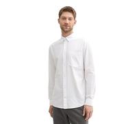 TOM TAILOR 1042640 Chemise, 20000-White, XXXL Hommes