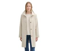 TOM TAILOR 1042902 Manteau, 35923-soft Ivory Twill Structure, XXL Femmes