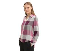 TOM TAILOR 1043208 Blouse, 36202-berry Check Design, 44 Femmes