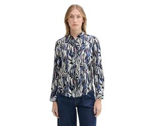 TOM TAILOR 1043213 Blouse, 35892-Organic Shapes Design, 44 Femmes