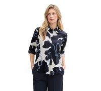 TOM TAILOR 1043213 Blouse, 37124-big Floral Shapes Design, 34 Femmes