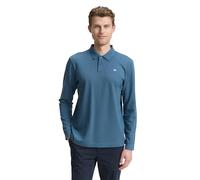 TOM TAILOR 1043278 Polo, 38224-Real Teal Blue, S Hommes