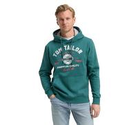TOM TAILOR 1043292 Maillot de survêtement, 14171-Jasper Green, XS Homme