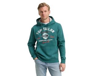 TOM TAILOR 1043292 Maillot de survêtement, 14171-Jasper Green, XS Homme