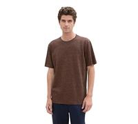 TOM TAILOR 1043375 T-Shirt, 36182-Orange Navy Grindle, L Hommes