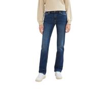 TOM TAILOR 1043405 Jean Droit Kate, 10113-Clean Mid Stone Blue Denim, 31W / 30L Femme