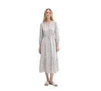 TOM TAILOR 1043516 Robe, 36134-neutral Tile Design, 40 Femme