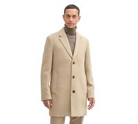 TOM TAILOR 1043656 Manteau de Laine, 32526-big Beige Herringbone Optic, XL Hommes