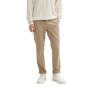 TOM TAILOR 1043719 Pantalon Chino Travis Slim, 32240-Mountain Taupe, 32W x 36L Homme