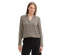TOM TAILOR 1043866 Blouse, 36887-Beige géométrique Minimal, 38 Femmes