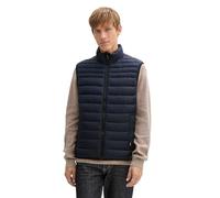 TOM TAILOR 1044085 Gilet, 10668 - Sky Captain Blue, XL Hommes