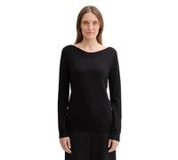 TOM TAILOR 1044106 Pull-Over, 14482-Deep Black, XL Femme