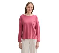 TOM TAILOR 1044140 T-Shirt, 21181-Rose vin, XXL Femmes